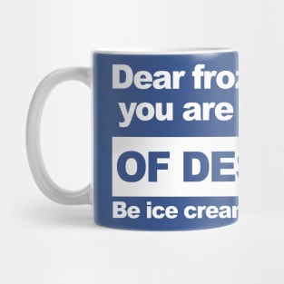 Frozen Yogurt Mug